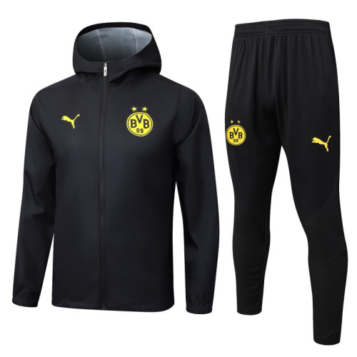 Borussia Dortmund 25/26 Team Windbreaker Jacket and Pants Set G278