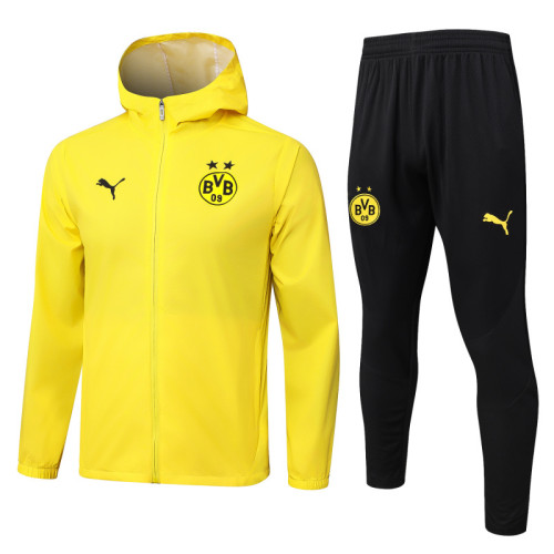 Borussia Dortmund 25/26 Team Windbreaker Jacket and Pants Set G277