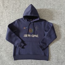 Barcelona 25/26 Team Hoodie Dark Blue