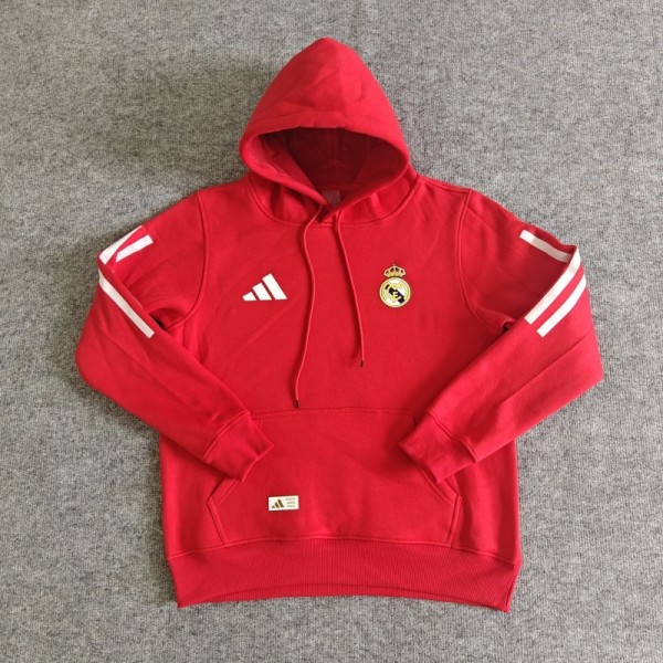Real Madrid 25/26 Team Hoodie Red