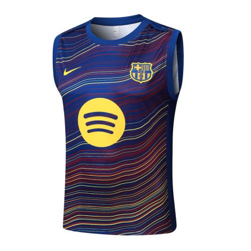 Barcelona 25/26 Sleeveless Jersey and Shorts Set D25209 - PM