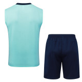 Olympique Marseille 25/26 Sleeveless Jersey and Shorts Set D25203