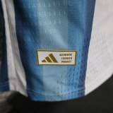 Player Version Argentina 2026 Home Long Sleeve Authentic Jersey