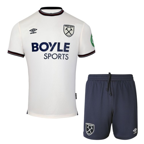 West Ham United 25/26 Away Jersey and Short Kit