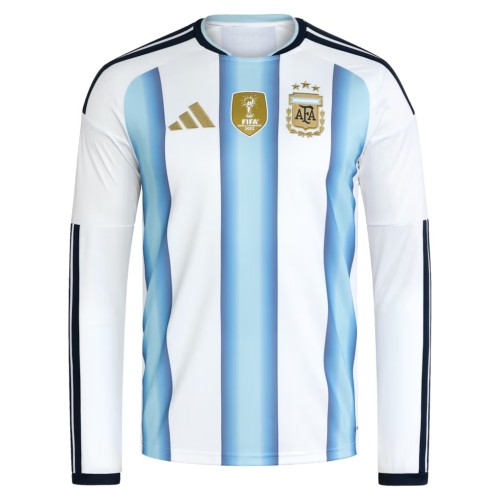 Thai Version Argentina 2026 Home Long Sleeve Jersey