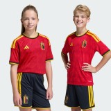 Kids Belgium 25/26 Home Jersey and Short Kit