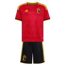Kids Belgium 25/26 Home Jersey and Short Kit