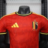Player Version Belgium 2026 Home Authentic Jersey