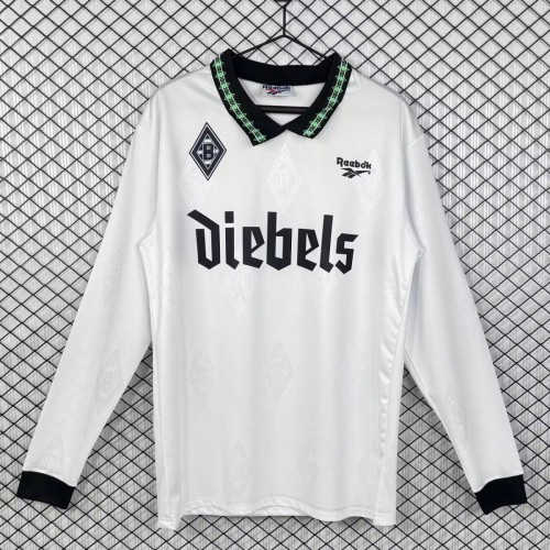 Mönchengladbach 1995/1996 Home Long Sleeve Retro Jersey