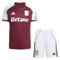 Aston Villa 25/26 Home Jersey and Short Kit