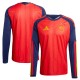 Thai Version Spain 2026 Home Long Sleeve Jersey