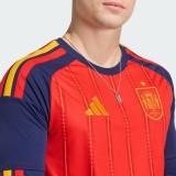 Thai Version Spain 2026 Home Long Sleeve Jersey