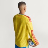Player Version Colombia 2026 Home Long Sleeve Authentic Jersey