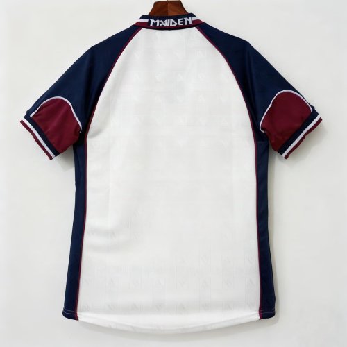 West Ham United x Iron Maiden 1999 Away Retro Jersey