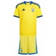 Kids Ukraine 2026 Home Jersey and Short Kit