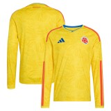 Thai Version Colombia 2026 Home Long Sleeve Jersey