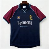 West Ham United x Iron Maiden 1999 Home Retro Jersey