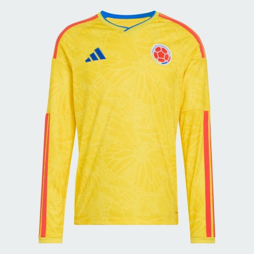 Thai Version Colombia 2026 Home Long Sleeve Jersey