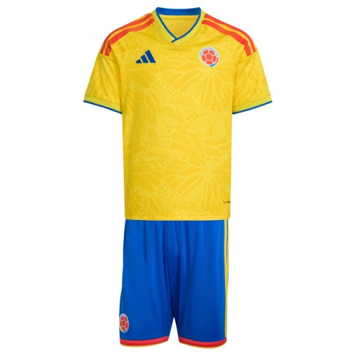 Kids Colombia 2026 Home Jersey and Short Kit