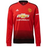 MUFC 2018/2019 Home Long Sleeve Retro Jersey