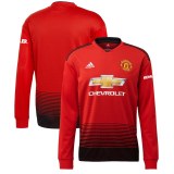 MUFC 2018/2019 Home Long Sleeve Retro Jersey