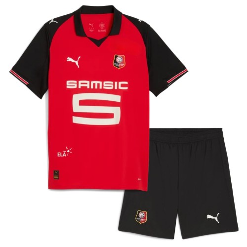 Stade Rennais 25/26 Home Jersey and Short Kit