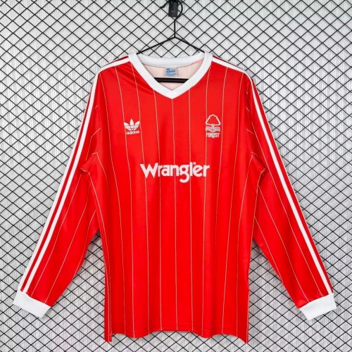 Nottingham Forest 1982/1984 Home Long Sleeve Retro Jersey
