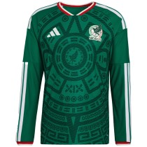 Player Version Mexico 2026 Home Long Sleeve Authentic Jersey