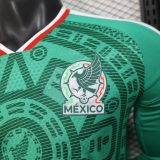 Player Version Mexico 2026 Home Long Sleeve Authentic Jersey