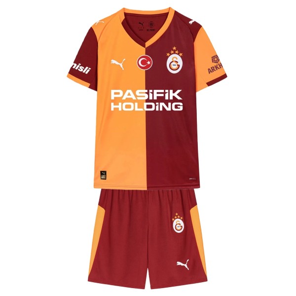Kids Galatasaray SK 25/26 Home Jersey and Short Kit