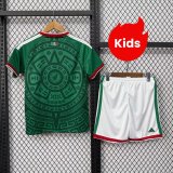Kids Mexico 2026 Home Jersey and Short Kit