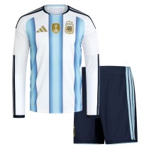 Argentina 2026 Home Long Sleeve Jersey and Short Kit