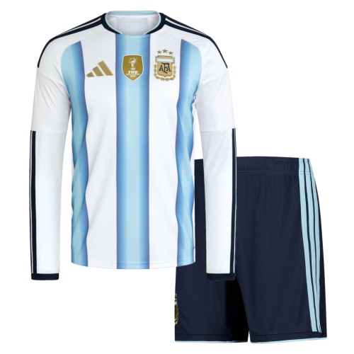 Argentina 2026 Home Long Sleeve Jersey and Short Kit