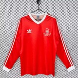 Nottingham Forest 1979 Home Long Sleeve Retro Jersey