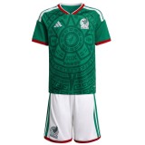 Kids Mexico 2026 Home Jersey and Short Kit