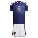 Kids Japan 2026 Home Jersey and Short Kit