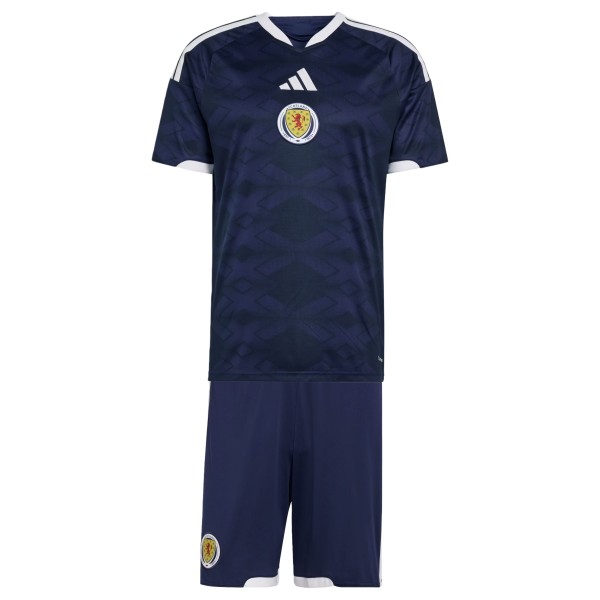 Kids Scotland 2026 Home Jersey and Short Kit