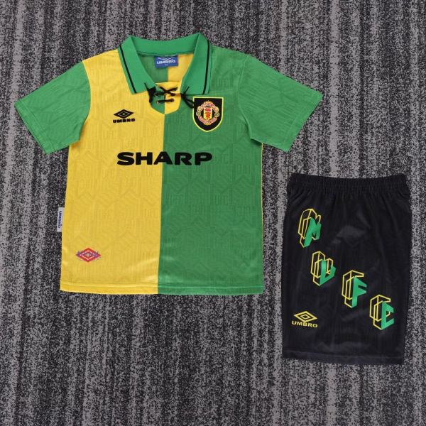 Kids MUFC 1992/1994 Third Retro Kit