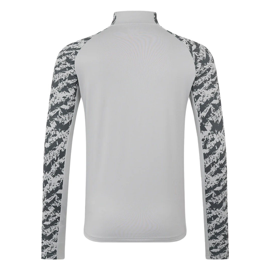 Veste D'entraînement Middlesbrough Officielle - Taille M, Blanc, Zippée, Occasion Avec Quelques Taches