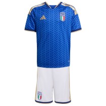 Kids Italy 2026 Home Jersey and Short Kit