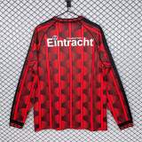 Frankfurt 1995/1996 Home Long Sleeve Retro Jersey