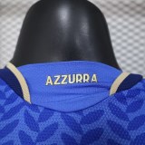 Player Version Italy 2026 Home Long Sleeve Authentic Jersey