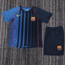 Kids Barcelona 2004/2005 Away Retro Kit