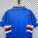 Sampdoria 2003/2004 Home Retro Jersey