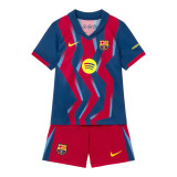 Kids Barcelona 25/26 Fourth Jersey and Short Kit
