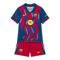 Kids Barcelona 25/26 Fourth Jersey and Short Kit