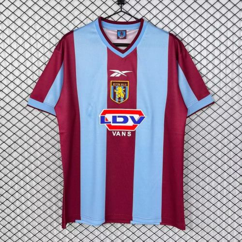 Aston Villa 1999/2000 Home Retro Jersey