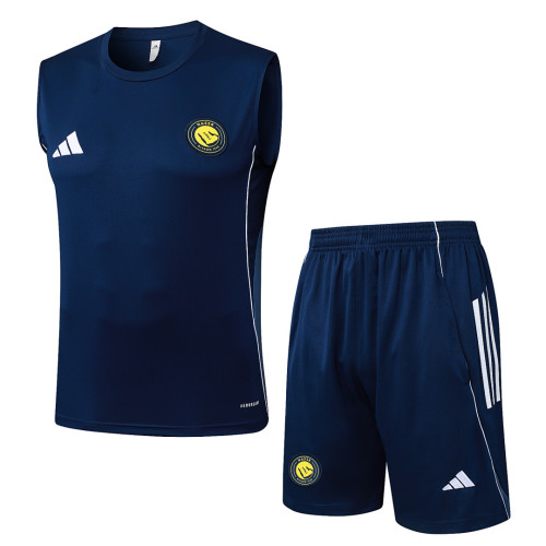 Al-Nassr FC 25/26 Sleeveless Jersey and Shorts Set D25213