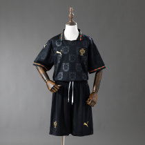 Kids Portugal 2026 Black Panther Jersey and Short Kit