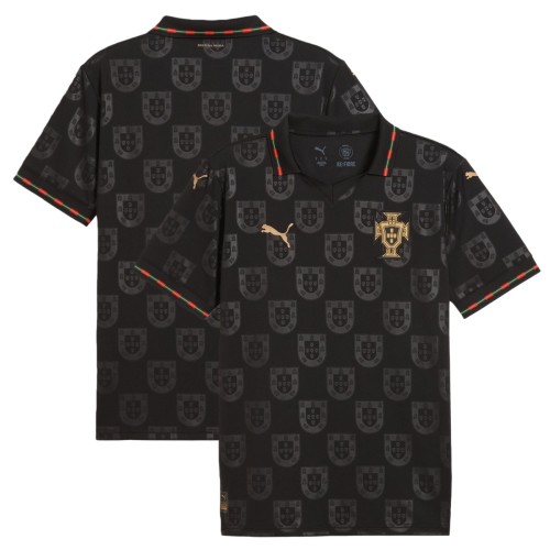 Thai Version Portugal 2026 Black Panther Jersey